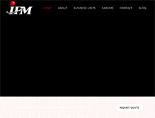 Tablet Screenshot of callipm.com